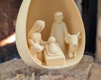 Natividade de Ovo de Creme