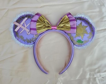 Rapunzel Enredados Pascal Orejas de Mickey Mouse Diadema de Minnie 2025