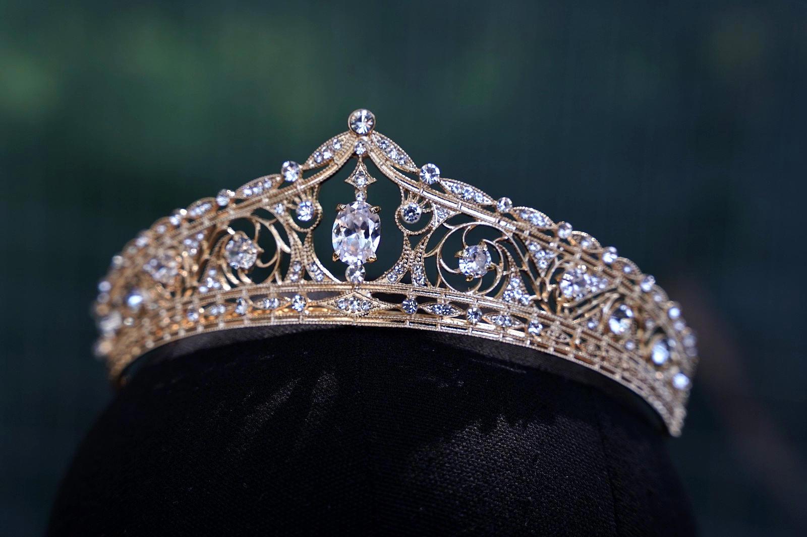 Gold Bridal Tiara - Etsy