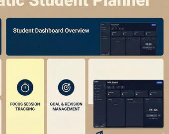 Ultimate Student OS | The Aesthetic, Student Digital Planner (No Notion Required)