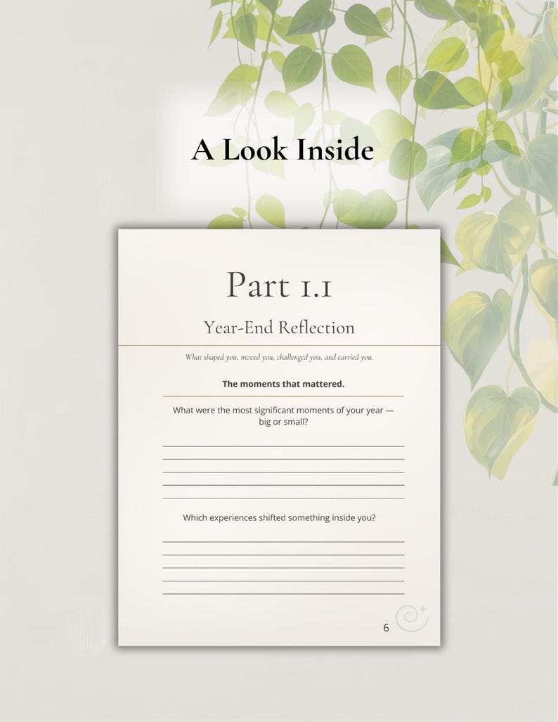 Realign Workbook 2026 Reset & Realign Workbook | New Year Intention Setting Journal ...