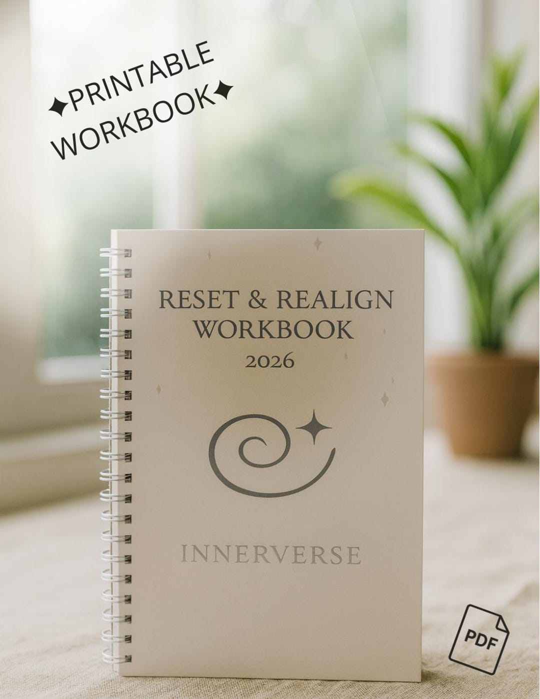 Realign Workbook 2026 Reset & Realign Workbook | New Year Intention Setting Journal (PDF ...