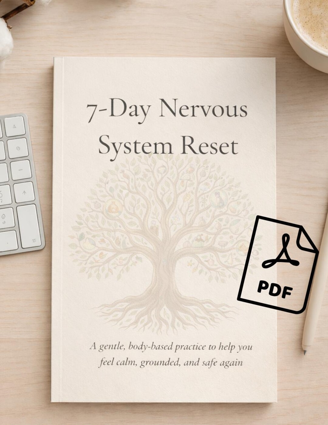 7-day Nervous System Reset Journal | Somatic Grounding Prompts (digital ...