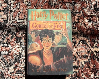 Harry Potter and The Goblet of Fire First American Edition First Printing | by JK Rowling | Hardover with Dust Jacket