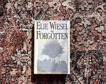 Elie Wiesel ondertekende eerste druk van The Forgotten hardcover met stofomslag | Zeldzaam verzamelboek eerste editie