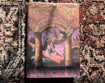 Harry Potter and The Sorcerer’s Stone First American Edition Ninth Printing | by JK Rowling | Hardover with Dust Jacket