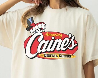 Comfort Colors Caine Shirt - The Amazing Digital Circus Shirt,Tadc Shirt,Tadc Sweatshirt,Caine Sweater,Tadc Last Act Shirt