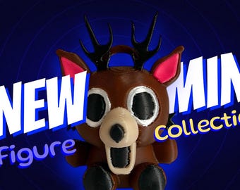 99 Nights in the Forest Inspired Deer Figure | Gamer Fan Art, Cake