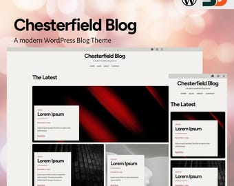 Plantilla de blog de WordPress: Blog de Chesterfield