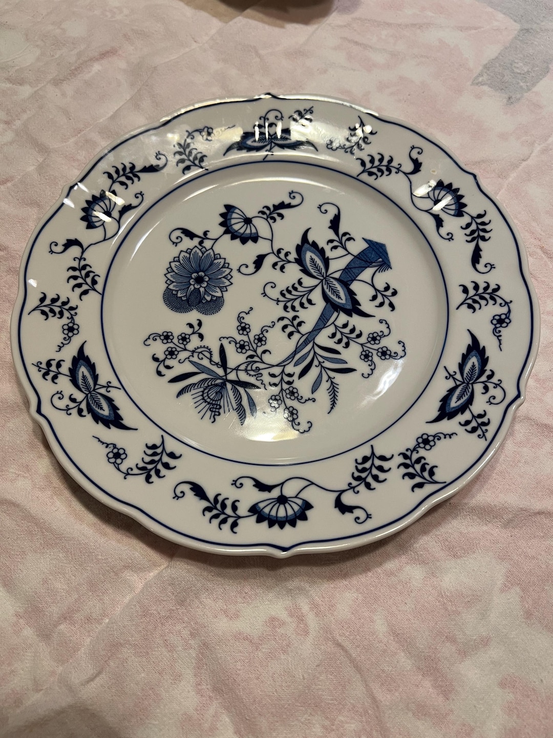 Blue Danube Vintage Salad Plates - Etsy