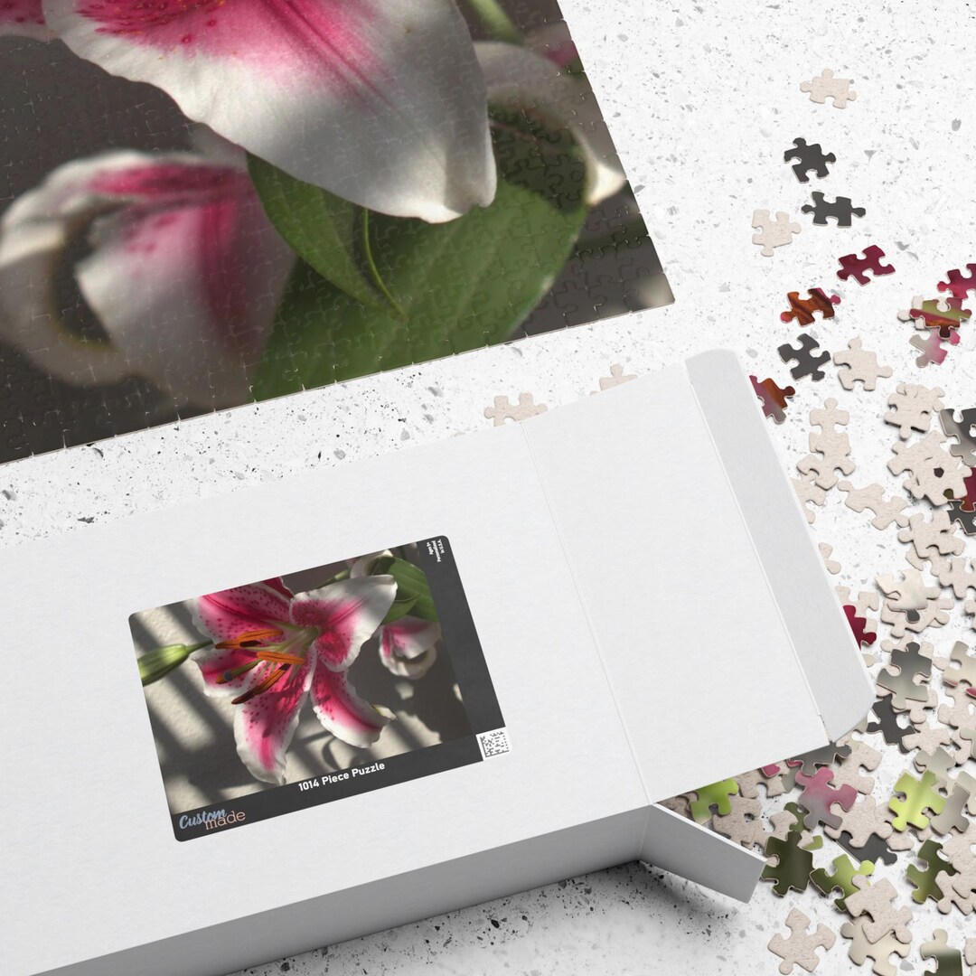Pink Stargazer Lily Puzzle 252/520/1014 Piece Jigsaw | Flower