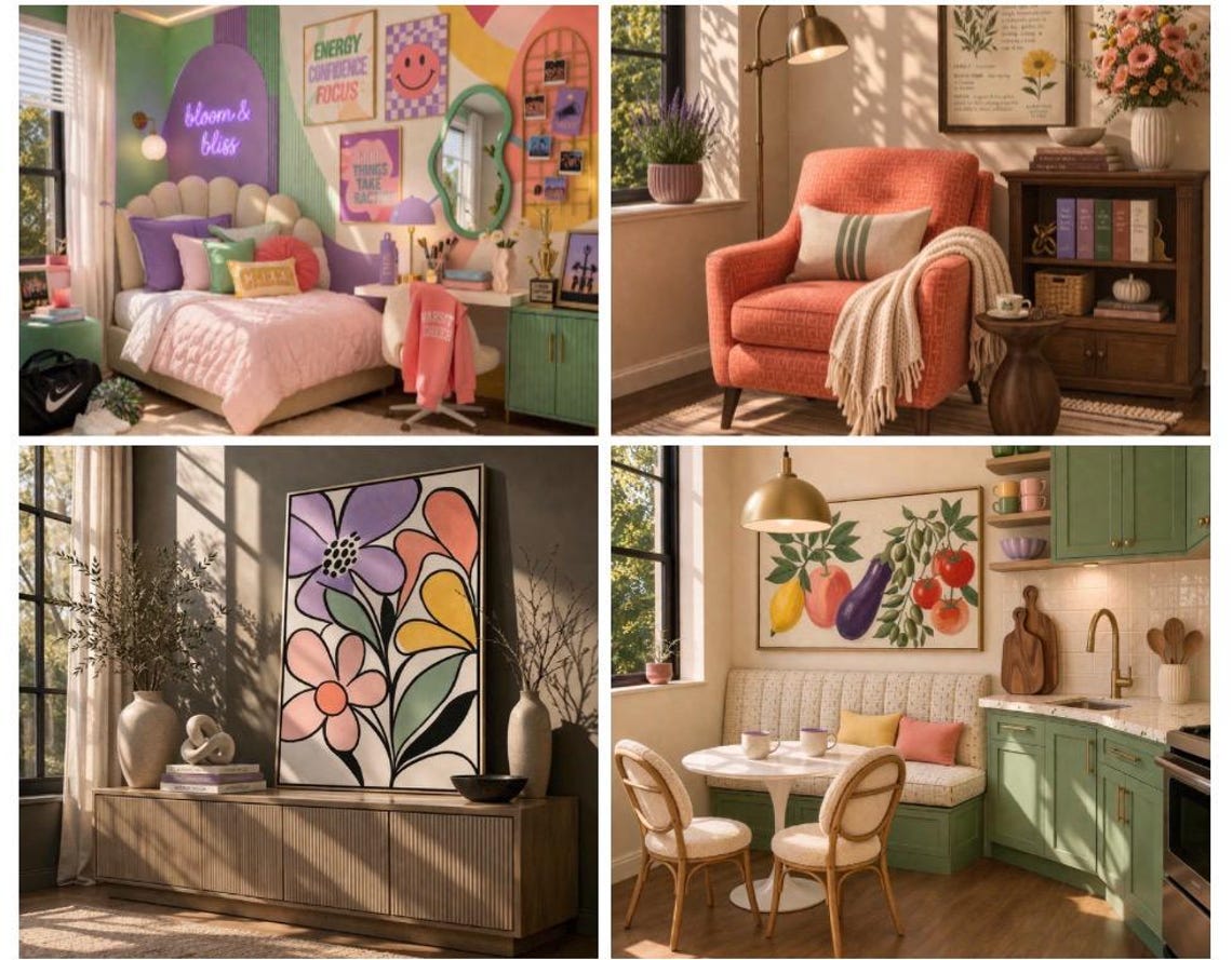 Bloom & Bliss Color Palette Digital Download, Spring Color Scheme ...