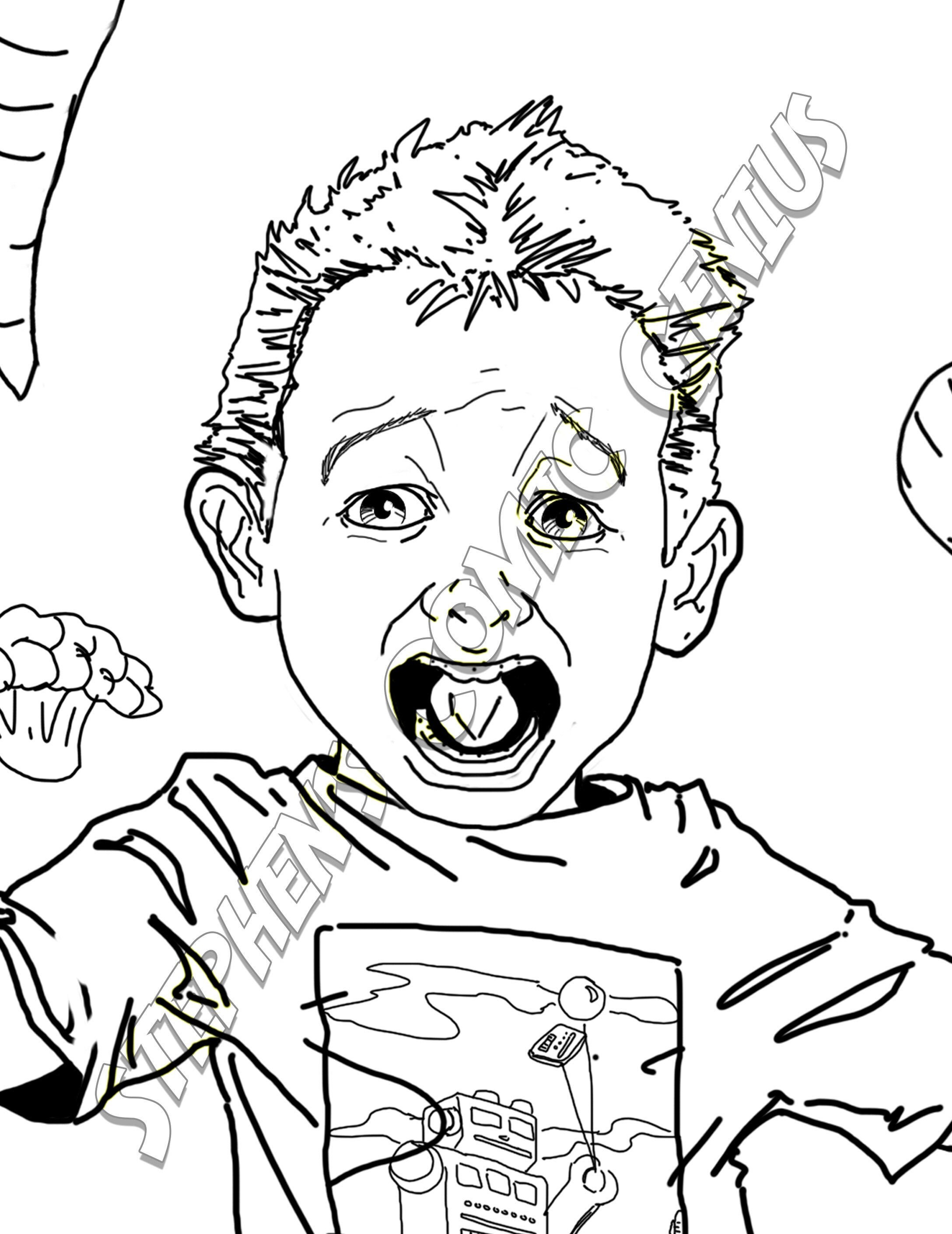 Eat Your Veggies Printable Coloring pages Printable Adult