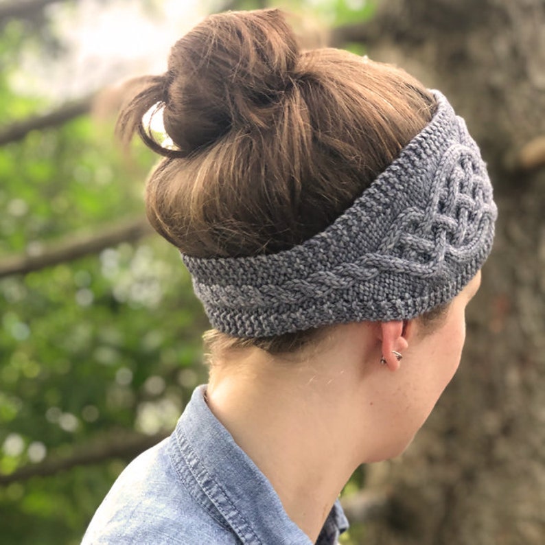 Cabled Headband Knitting PATTERN PDF Knit Headband ORIGINAL Etsy UK