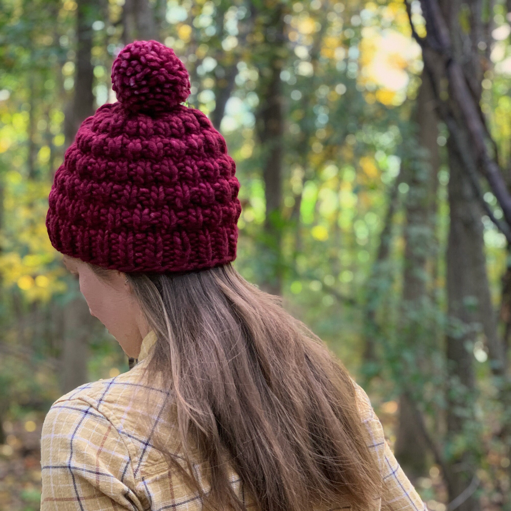 Super Bulky Ribbed Hat Knitting PATTERN PDF: Rosedale Park Hat - Etsy