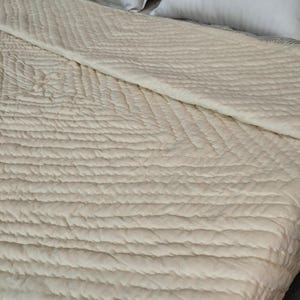 100% Cotton Plain Block Quilt Razai, Hand Made Blanket With Indian Quilt Queen Size Comforter Winter Warm Jaipuri Razai