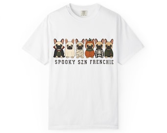 ハロウィンシーズンのフレンチブルドッグTシャツ | ハロウィンフレンチブルドッグTシャツ