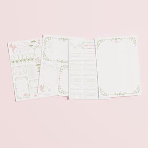 DnD 5e Cottagecore Character Sheet – Dragon's Veil (PDF Printable/Fillable) – A4 and US Letter image 4