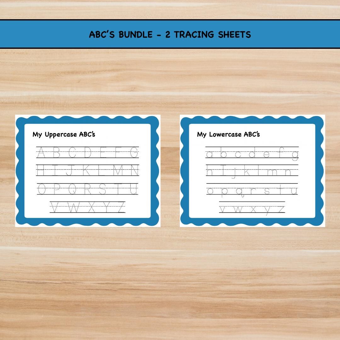 Personalized ABC Tracing Worksheet | Handwriting Practice for Kids ...