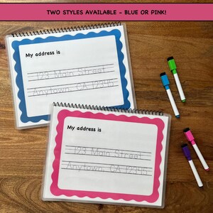 Tracing Activity Book – Reusable Laminated Toddler Workbook (Dry Erase) image 3