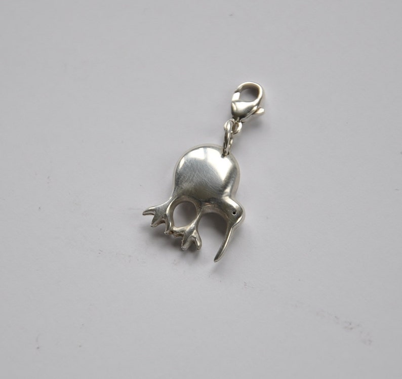 New Zealand Kiwi bird charm~925 Sterling silver~ kiwi charm