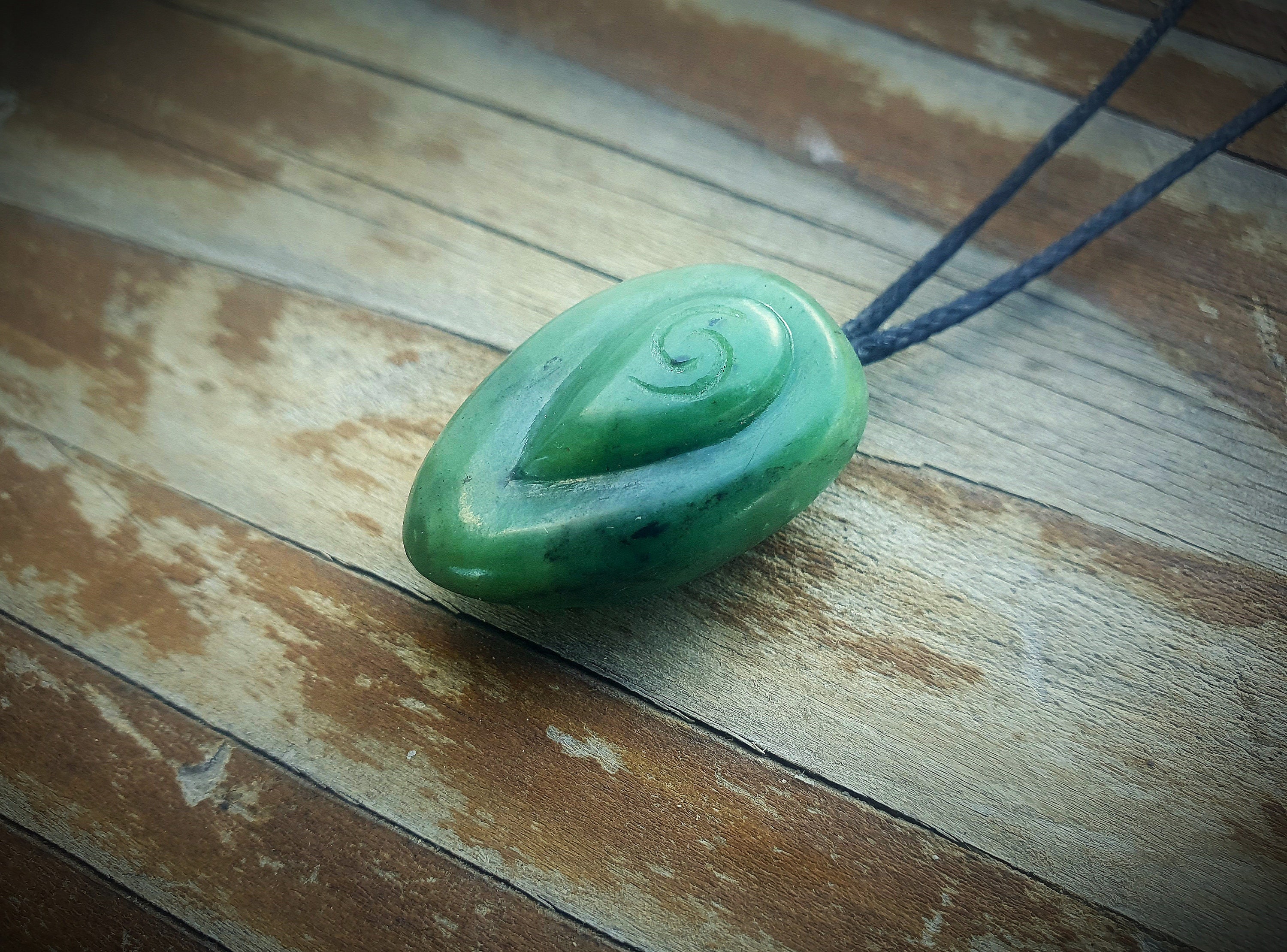 Pounamu Koru Etsy