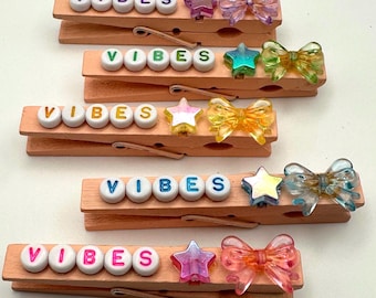 Cheer Spirit Clips—Vibes