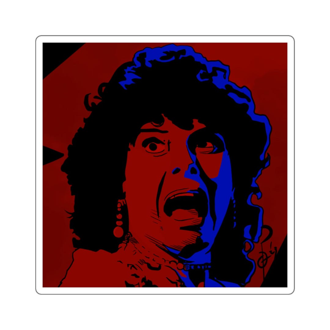 Adrian_and the Thing in the Swamp (sticker) - Etsy