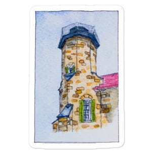 Sticker - Sand Island Lighthouse, Apostle Islands National Lakeshore