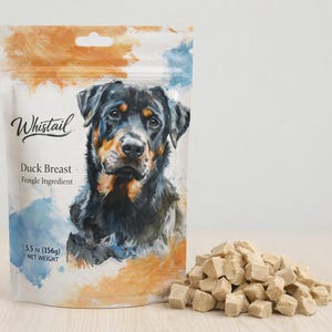 Freeze-Dried Duck Treats for Dogs & Cats – Single Ingredient, Grain-Free | Small Batch Trial Size (5.5 oz)