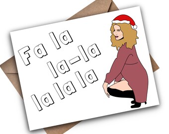 Schitt's Creek Chrismas Card, A Little Bit Alexis, Holiday Gift