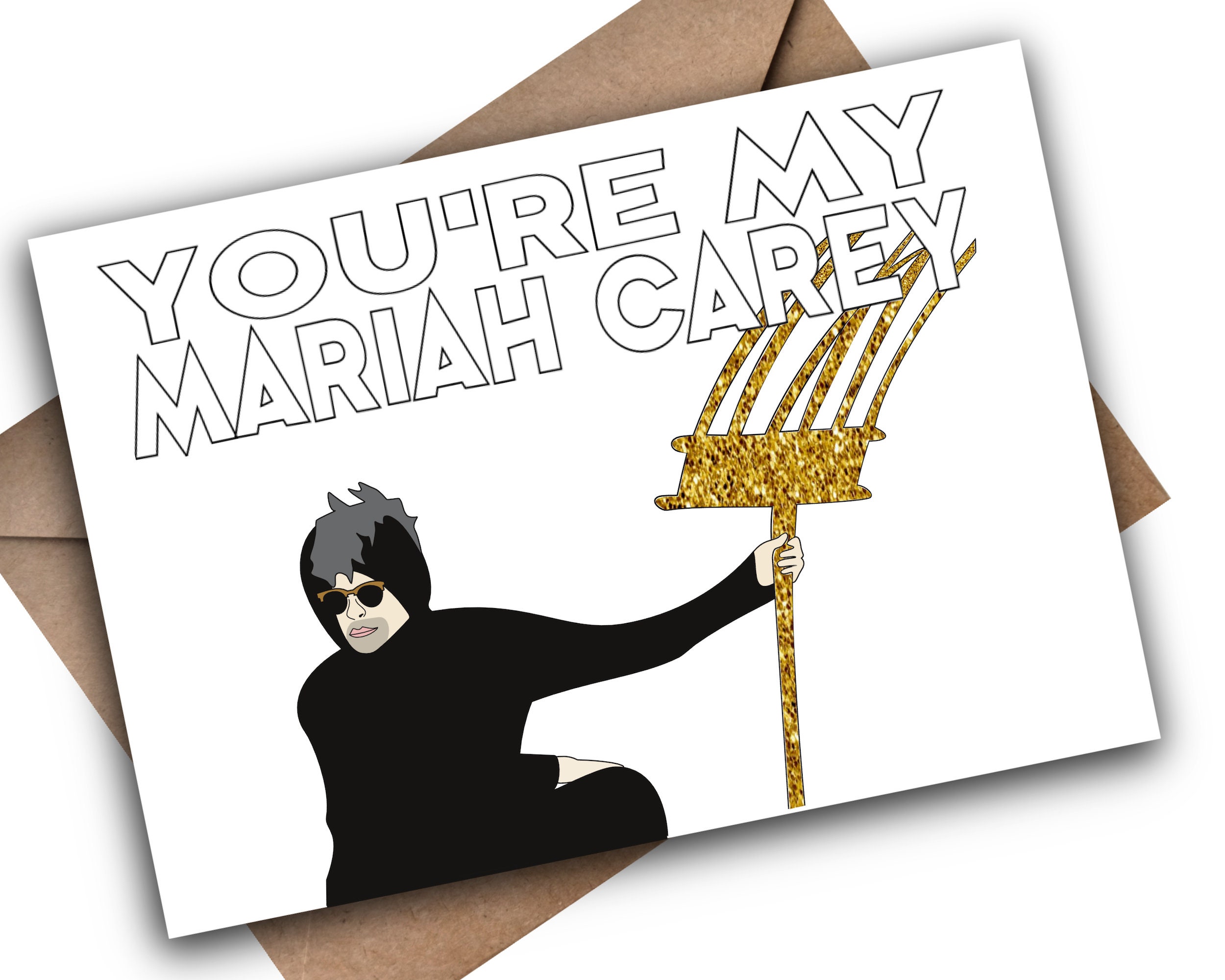 David Rose Is My Mariah Carey Greeting Card - Schitt's Creek