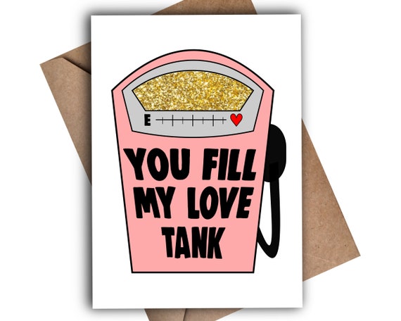 Real Housewives of Orange County Bravo You Fill My Love Tank Greeting Card  Vicki Gunvalson RHOC 