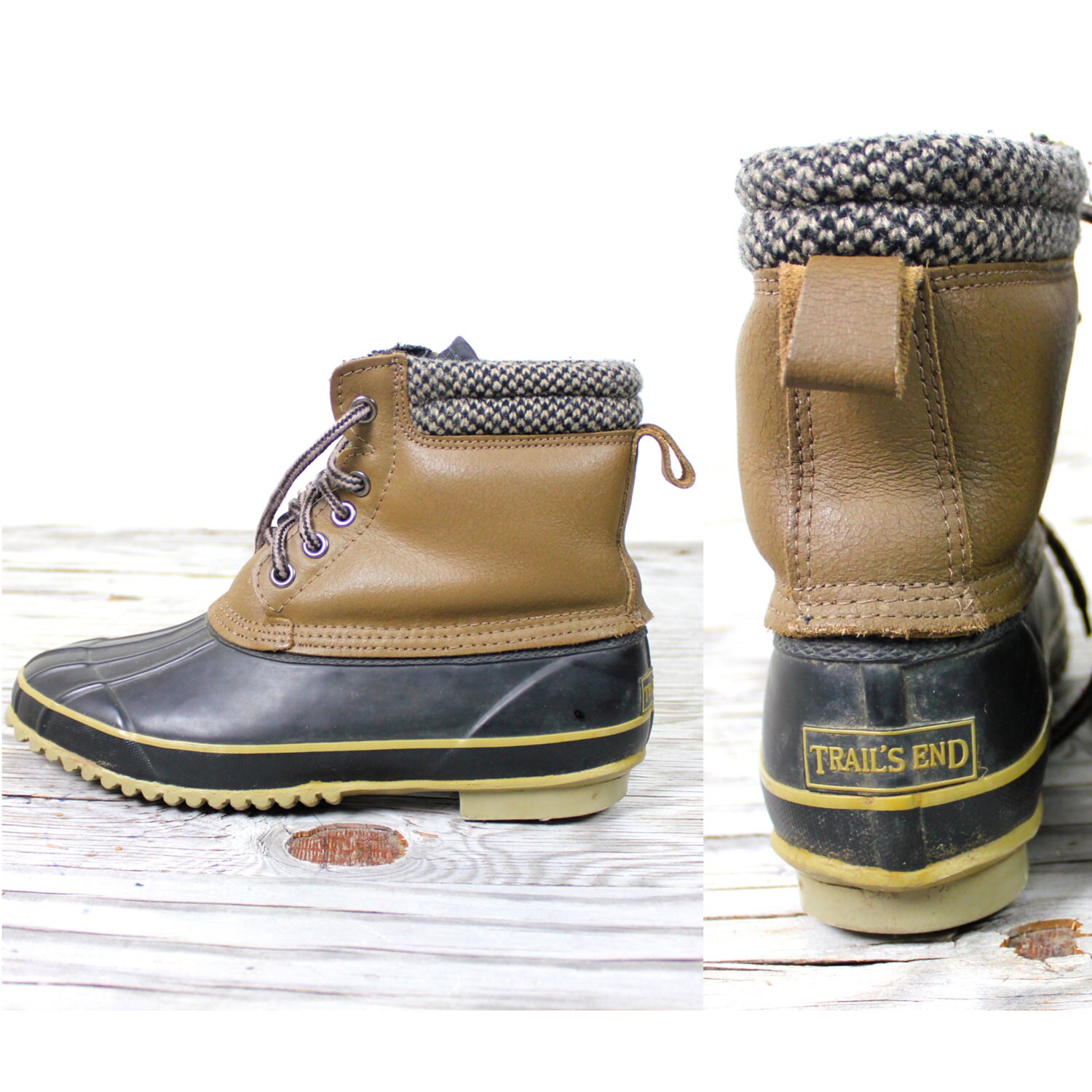 narrow duck boots