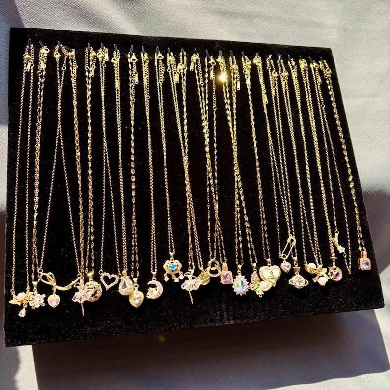 Mystery Jewelry Jar |Random Rings, Necklaces & Bracelets | Elegant Minimal Vintage Mix | Surprise Gift for Her | Blind Box Accessory image 3