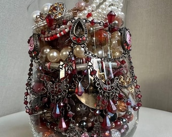 Jewelry Mystery Jar, Mixed Fashion Jewelry Blind Box, Everyday Accessories Surprise Set