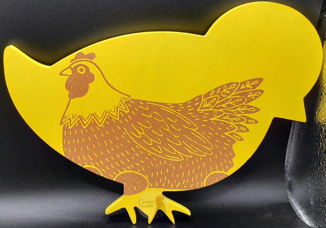 Farmhouse Spring Chick Sign - Etsy
