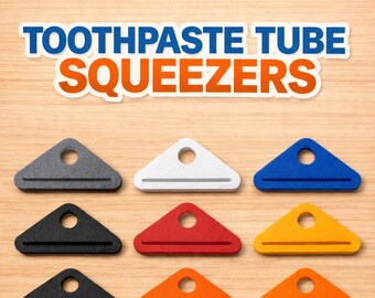 Toothpaste Tube Squeezer Saves Every Drop Easy to Use Bathroom Essential