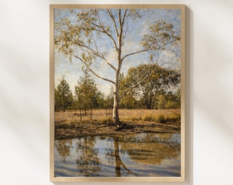 Australian Outback Landscape Art Print | Digital Download