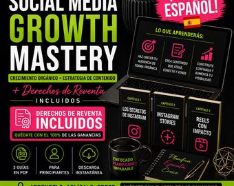 Curso Instagram Marketing En Español | Instagram Stories |Reels y Crecimiento Orgánico | Estrategias De Redes Sociales | Derechos De Reventa