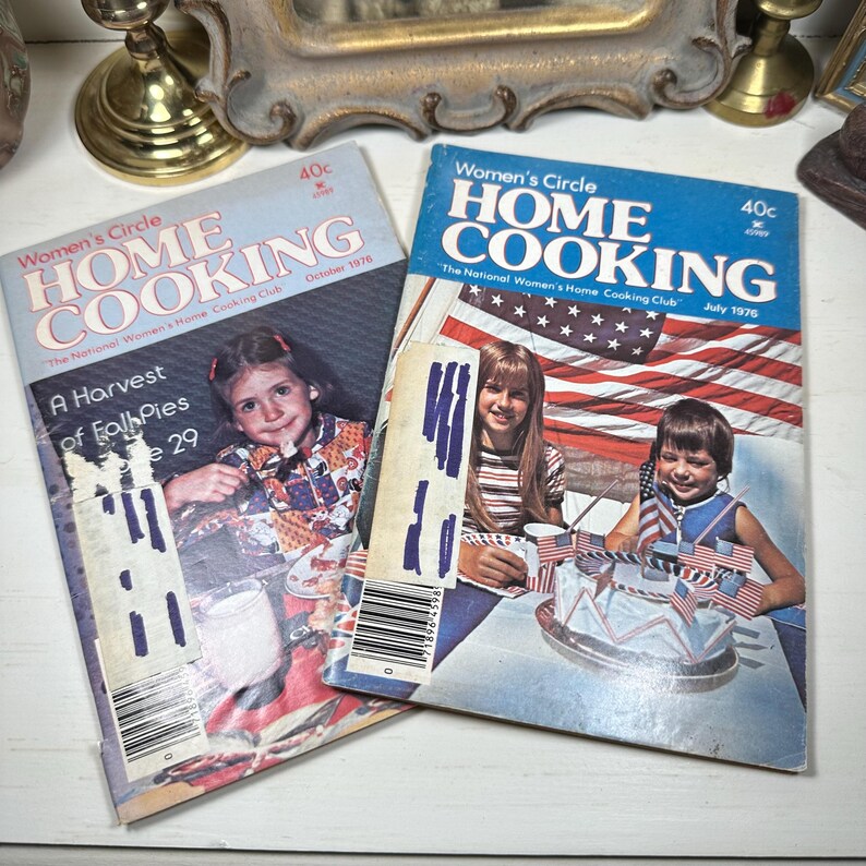 Vintage Home Cooking Magazine Lot 1960s70s Recipe Booklets Etsy