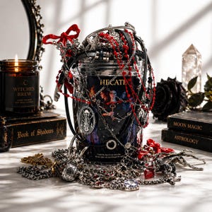 Mystery jewelry jar goth - Etsy 日本