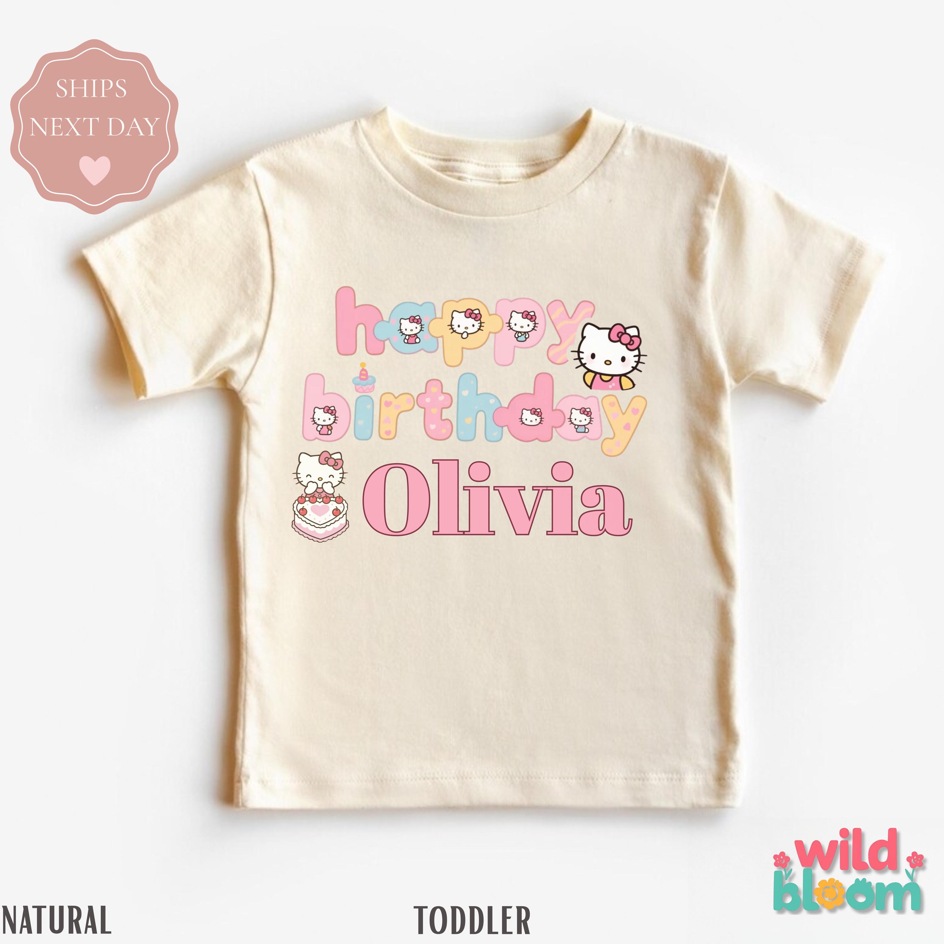 Chemise de nuit 'Hello Kitty' - Violet - Kiabi - 16.00