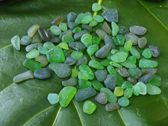 Kauai Seaglass Blue Seaglass Green Seaglass Kauai Beach Seaglass Beach Sea Glass Jewelry Sea Glass Ocean Sea Glass Rare Seaglass Sea Glass