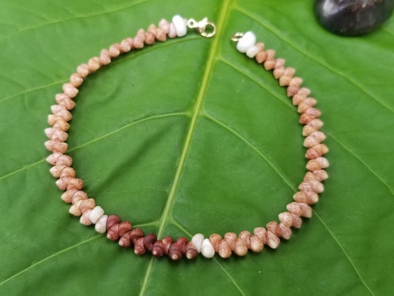 Kahelelani Shell Anklet Kahelelani Shells Beach Anklet Hawaii Shell Anklet Shell Jewelry Hawaii Kahelelani Shell Niihau Shell Kauai Shell