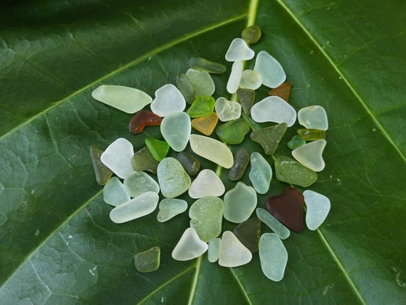 Kauai Seaglass Blue Seaglass Green Seaglass Kauai Beach Seaglass Beach Sea Glass Jewelry Sea Glass Ocean Sea Glass Rare Seaglass Sea Glass