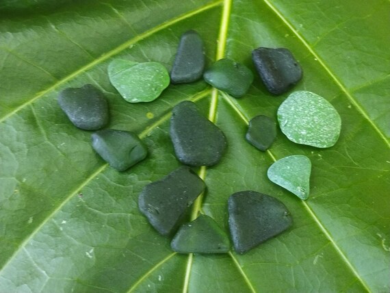 Kauai Seaglass Blue Seaglass Green Seaglass Kauai Beach Seaglass Beach Sea Glass Jewelry Sea Glass Ocean Sea Glass Rare Seaglass Sea Glass