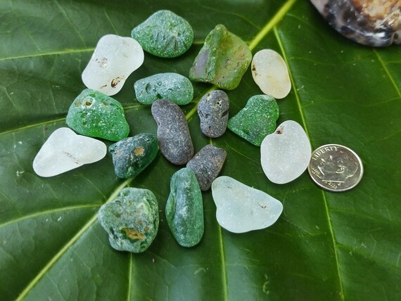 Kauai Campfire Seaglass Green Seaglass Kauai Beach Seaglass Beach Sea Glass Jewelry Sea Glass Ocean Sea Glass Rare Seaglass Sea Glass