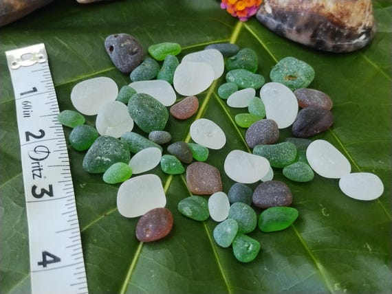 Kauai Seaglass Blue Seaglass Green Seaglass Kauai Beach Seaglass Beach Sea Glass Jewelry Sea Glass Ocean Sea Glass Rare Seaglass Sea Glass