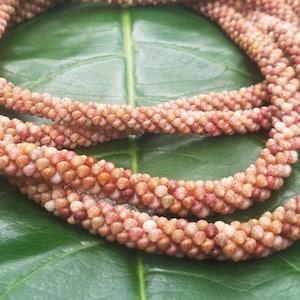 Kahelelani Shell Lei: Rare Kauai Heirloom Necklace, 62&#39;&#39;